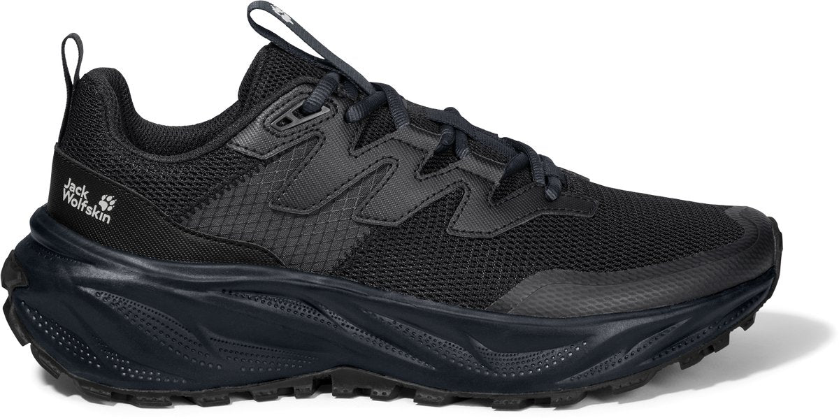 Jack wolfskin trail lave vandrestøvler sort eu 37 kvinde
