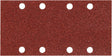 Makita tilbehør slibeark k80 93x228 rød g. - s-31859