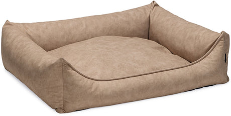 Beeztees lua - orthopedische hondenmand - beige - 80x60x24 cm