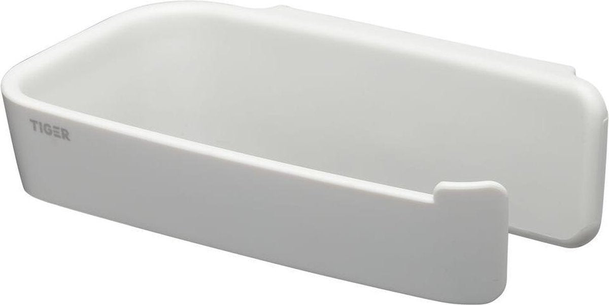 Tiger tess - toiletrulleholder uden klap - toiletrulleholder - selvklæbende - 3m tape - boring - hvid