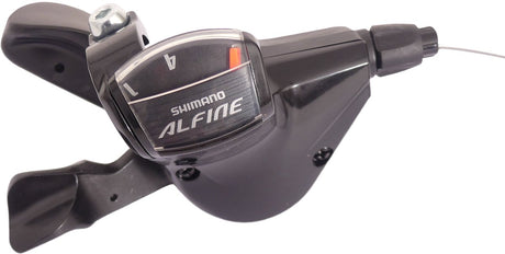 Shimano Alfine SL-S7000-8 gearskifter 8-trins sort - inklusive kabler - værkstedsemballage