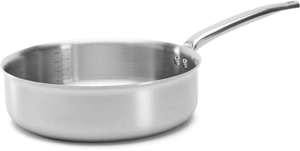 Debuyer de buyer alchimy - sauterpande - rustfrit stål - ø28cm