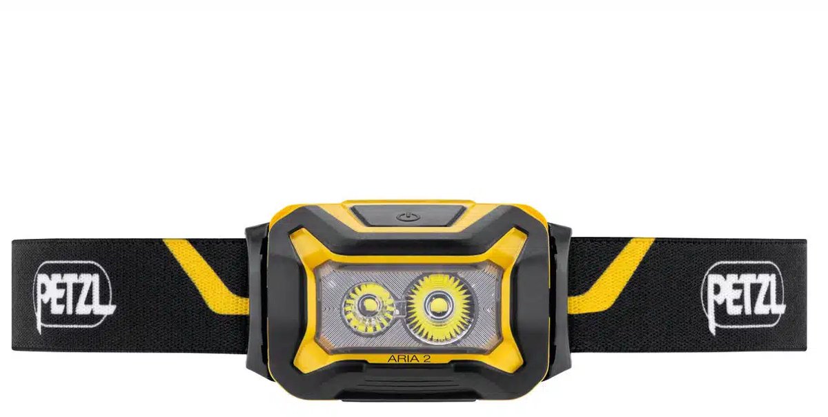 Petzl aria 2 pandelampe - 450 lm