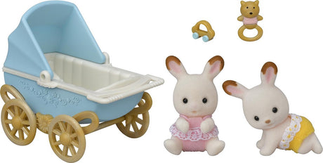 Sylvanian Families 5432 Twin Chokolade Kanin Sæt