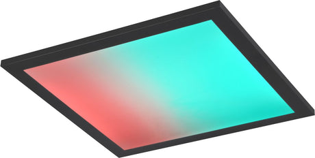 Rl live your light reality beta - loftslampe - sort mat - inkl. 1x SMD 13w - integreret lysdæmper - fjernbetjening