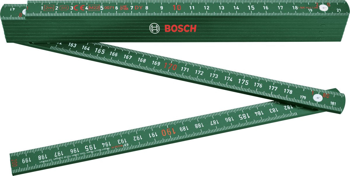 Bosch grøn foldelineal 2 m - 1600a02et4