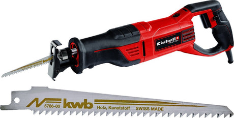 Einhell stempelsav te-ap 750 e - 750 w - slaghøjde: 20 mm - ubelastet hastighed: 0 - 2.800 t min - max. skæredybde træmetal: 115 10 mm - inkl. 1x savklinge træ