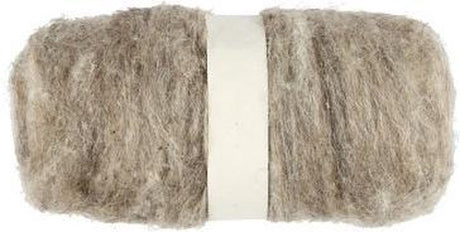 Creativ firmakardet uld, natur, 100 gr 1 kugle