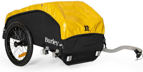 Burley nomad cykeltrailer - cykeltrailer - bikepacking - foldbar - vandtæt - sort