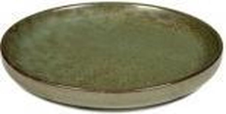Serax - sergio herman overflade - olivenplade m - camo grøn - 16 ø - 4 stk.