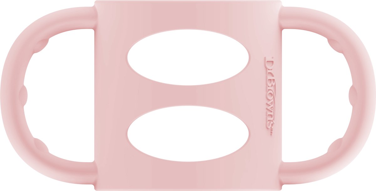 Dr. browns silikonehåndtag - til flaske med smal hals - pink