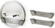 Joseph joseph duo opal - dekselhouder set van 3 stuks - kunststof - grijs