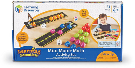 Læringsressourcer mini motorisk matematik aktivitetssæt - 4+