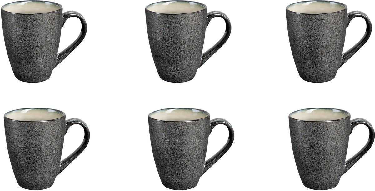 Medard de noblat - shadow nacre - kop 30 cl - 6 stykker - stentøj