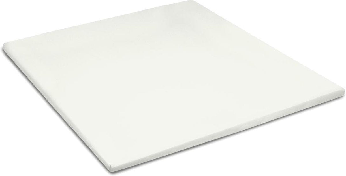 Cinderella weekend - topper hoeslaken (tot 15 cm) - katoen - 180x210 cm - ivoor