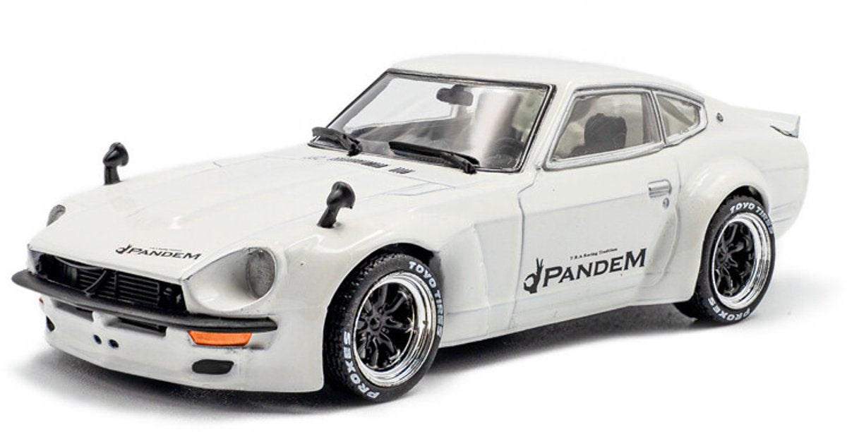 Solido datsun 240z raketkanin '73, hvid skala 1:43