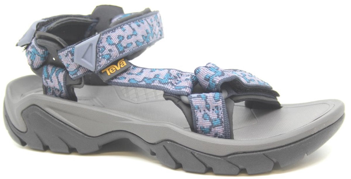 Teva w terra fi 5 universelle damesandaler - grå ryg