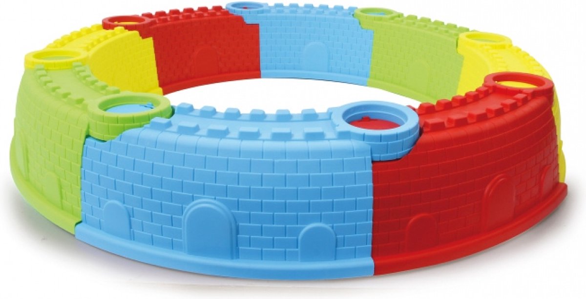 Jamara sandkasseslot 90 x 90 x 14,5 cm 13-delt