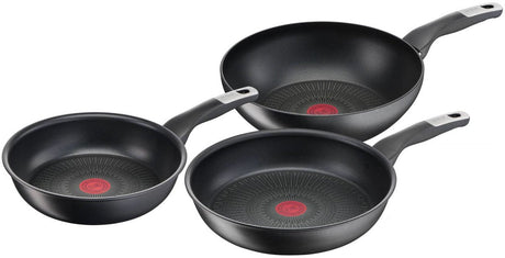 Tefal unlimited - pandesæt - 3-delt - induktion - non-stick belægning - velegnet til alle varmekilder