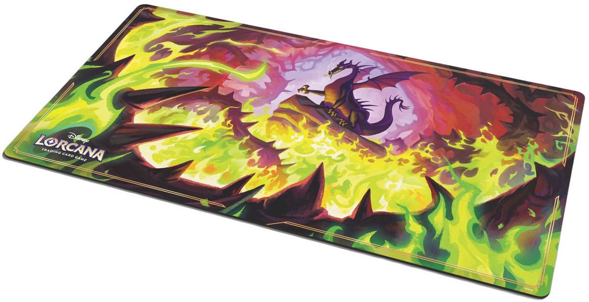 Disney Lorcana TCG: Winter Spell - Playmat Dragonfire