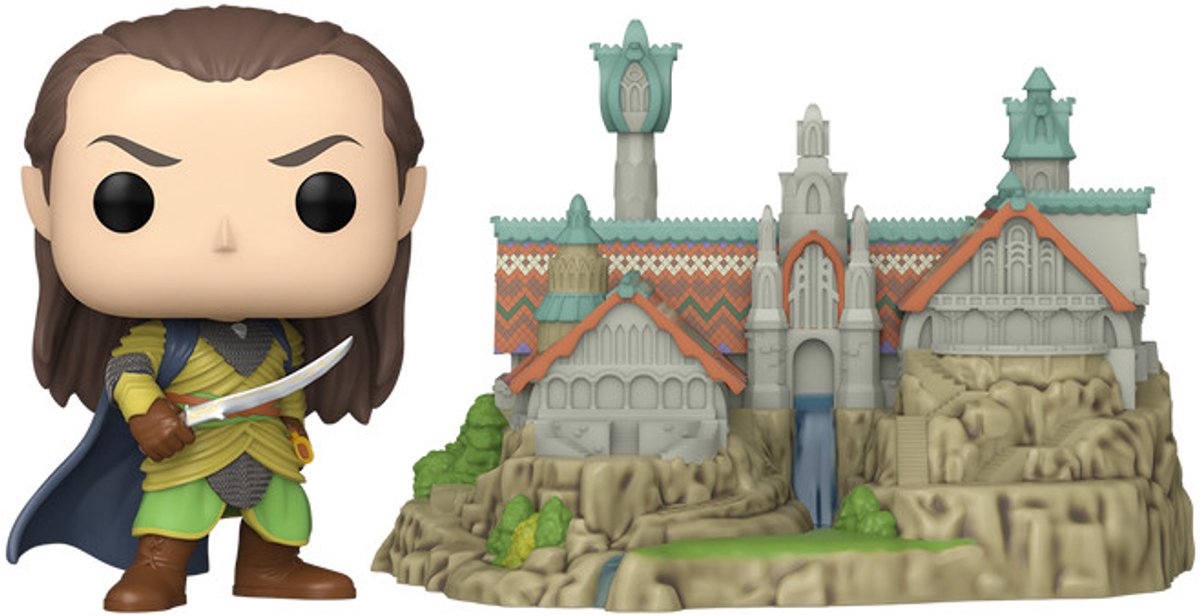 Funko pop by: elrond med rivendell pop #1747