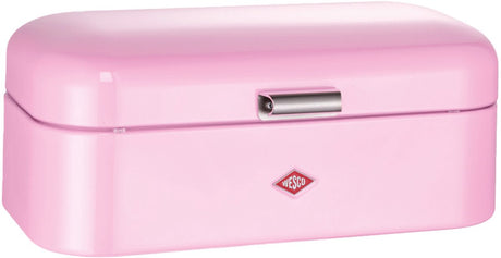 Wesco grandy brødspand | 10 liter - størrelse l | metal - pink | køkken opbevaring