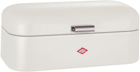 Wesco grandy brødspand | 10 liter - størrelse l | metal - mat sand | køkken opbevaring