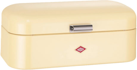 Wesco grandy brødspand | 10 liter - størrelse l | metal - mandel | køkken opbevaring