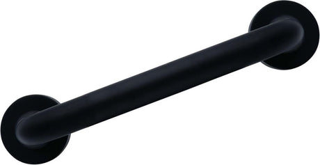 Riddervægbeslag 30 cm aluminium sort