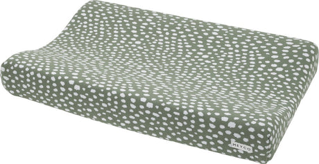 Meyco baby gepard pusleunderlag - skovgrøn - 50x70cm