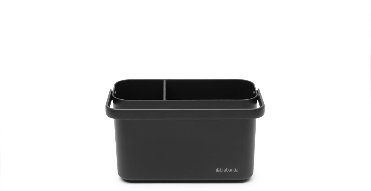 Brabantia bordplade til vask - med karkludeholder - mørkegrå