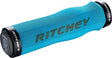 Ritchey wcs ergo true grip håndtag lock-on, blå turkis