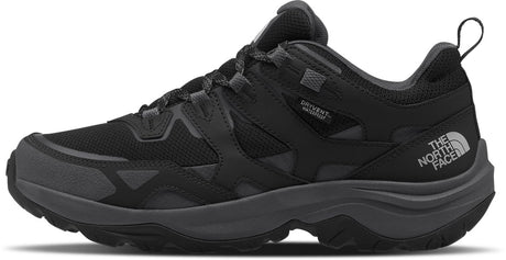 The north face m hedgehog 3 wp heren wandelschoenen - tnf zwart - asphalt grijs