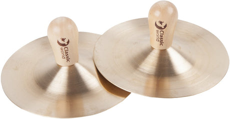 Classic world edu musikinstrument bækkener (9 cm) til børn, 2 stk. - uni