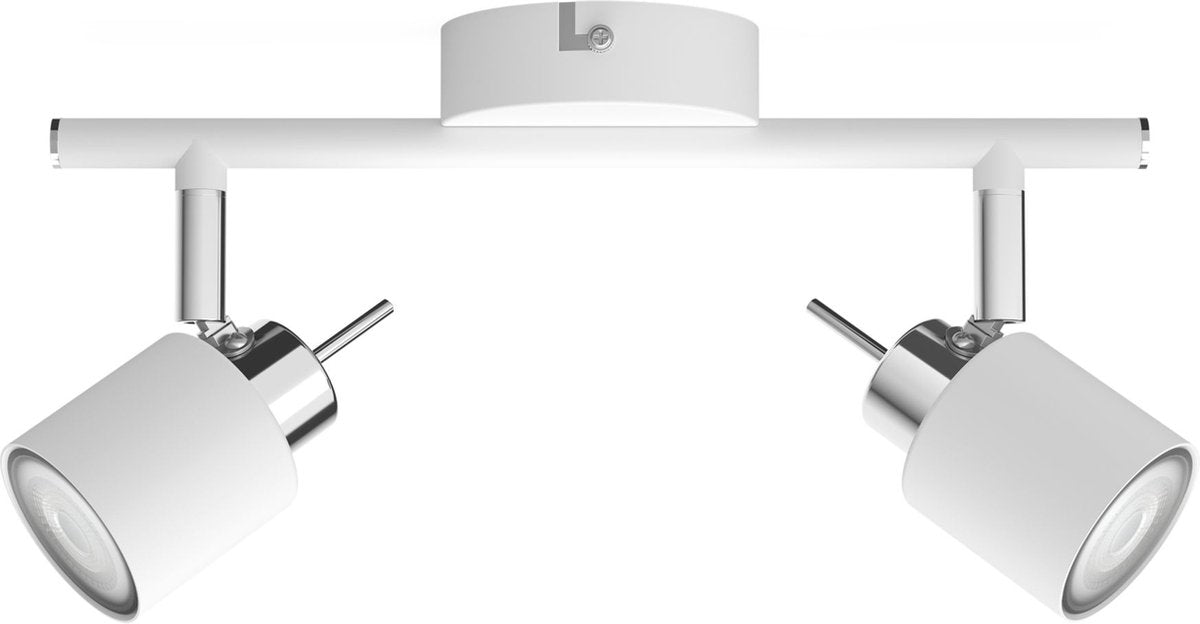 Philips led philips meranti opbouwspot - 2-lichts - wit