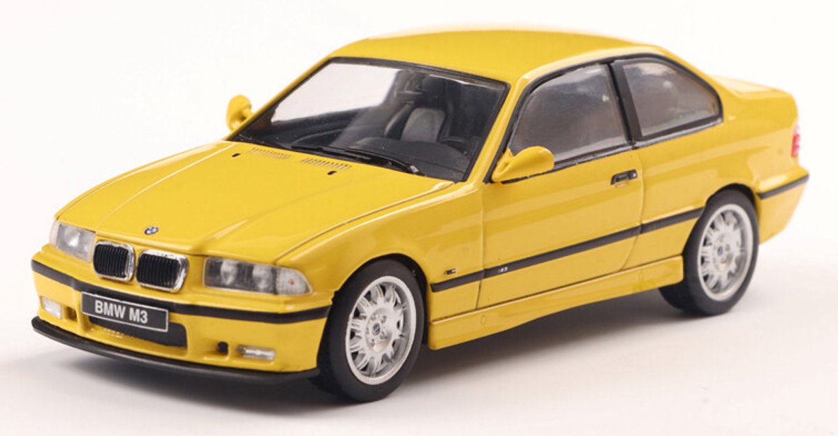 Solido BMW M3 (E46) '99, gul skala 1:43
