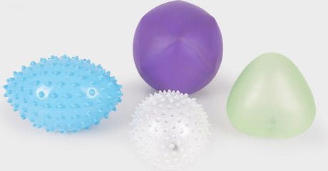 Tickit® skøre store bolde - sæt med 4