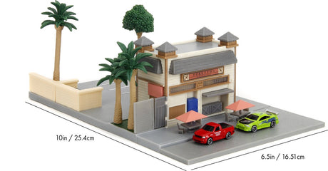 Jada legetøj fast furious nano metal figurer nano scene torettos café dioramas