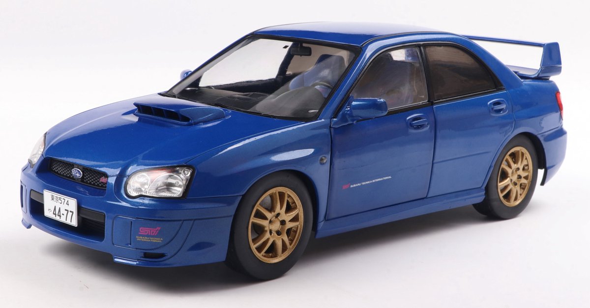 Solido 2003 subaru impreza wrx sti modelbil 1:18
