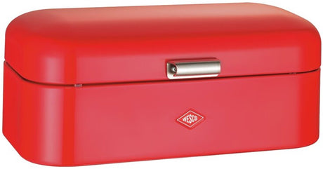 Wesco grandy brødspand | 10 liter - størrelse l | metal - rød orange | køkken opbevaring | special edition jul