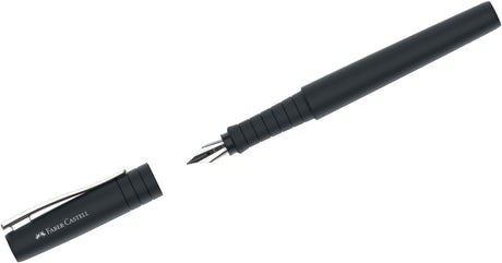 Faber-castell fyldepen - poly pen - nib b - sort - fc-241000