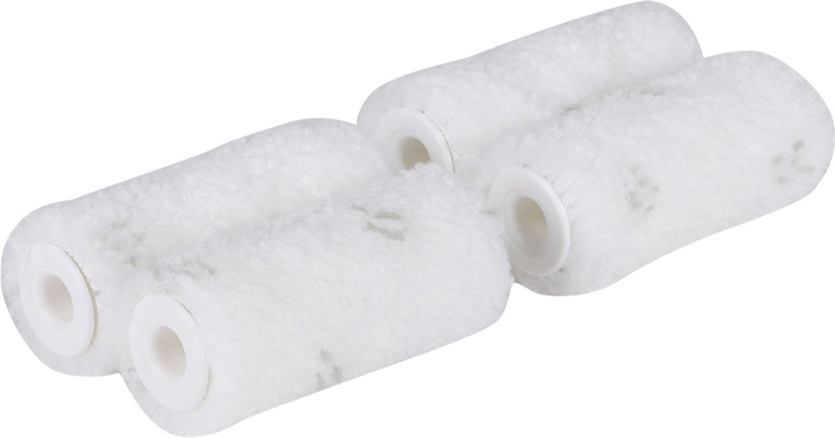 Copenhagen pro microfiber topcoat rulle - 9 mm pels - 12 cm - dobbelt tyk - (4 stk.)