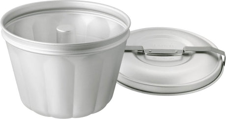Dr. oetker dampkoger til budding desserter - aluminium - ø21 x 165cm