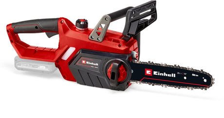 Einhell batteri motorsav ge-lc 18 25 li solo - power x-change - 18 v 3,0 ah li-ion - klingelængde: 25 cm - max. skærelængde: 23 cm - kædehastighed: 4,3 m s - ekskl. batteri og oplader
