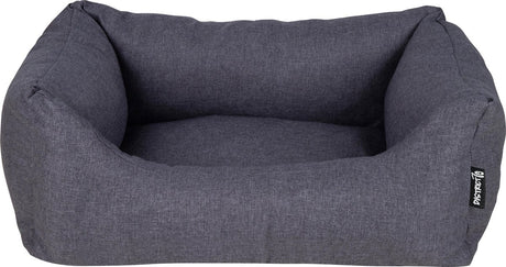 District 70 classic box bed - hondenmand - charcoal grey - s - 60 x 44 cm