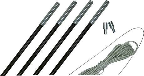 Eurotrail glasfiber stangsæt - 11 mm - 550 cm