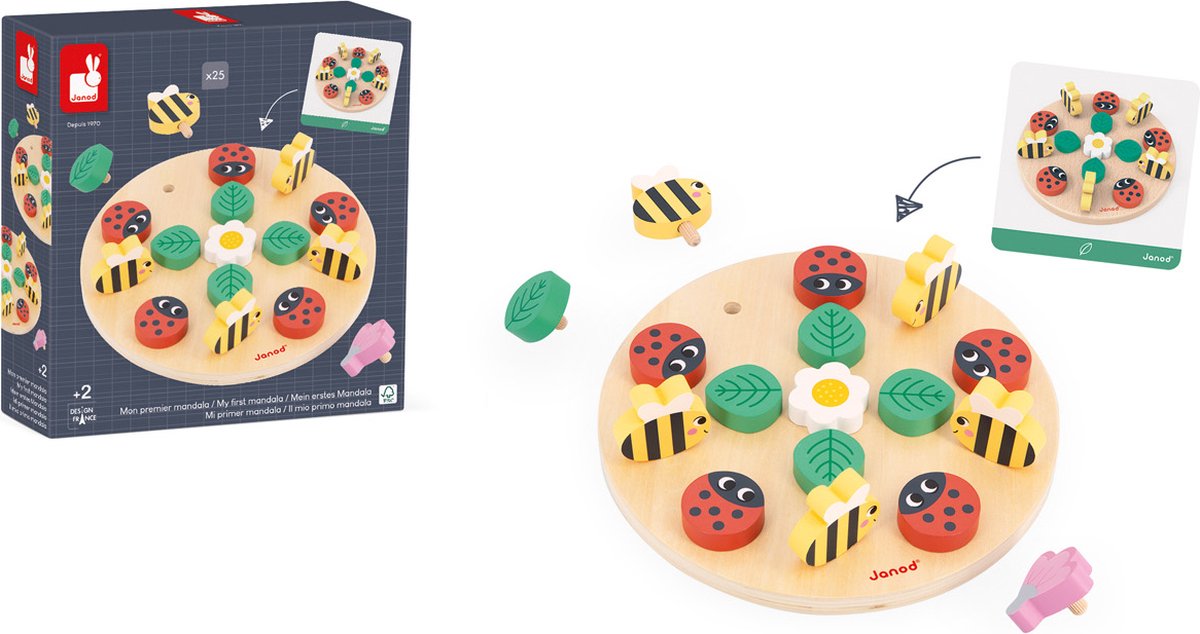 Janod - min første mandala - haven