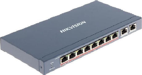 Hikvision ds-3e0310hp-e pro-series 8 port hurtig ethernet smart uadministreret poe switch med 1x hi-poe og 2x rj45