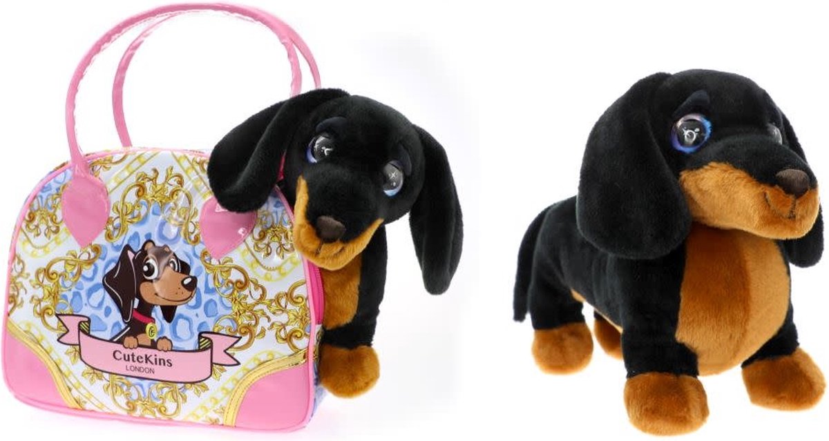 Braet poochi poo hund i taske - sparkle girlz
