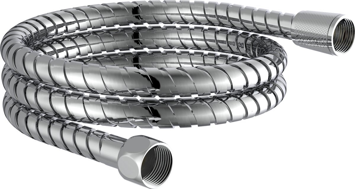 Schütte rino 125 bruseslange - rustfrit stål - 125 cm - krom